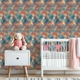 thumbnail image 3 of Peel and Stick Wallpaper 23.6in x 9.8ft Abstract Geometric Bold Color Blocks Stripes Contact Paper Vinyl Waterproof Self Adhesive Wall Paper for Bedroom Shelf Cabinet Renter Friendly, 3 of 8