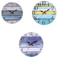 thumbnail image 2 of Decorative  Wall Clock Arabic Numerals Wall Clock Ticking Quartz Movement Decorative Clock, 2 of 10