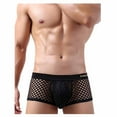 thumbnail image 2 of Ropa Interior Para Hombre Calzoncillos Bóxer Transparentes Ropa de Dormir de Tiro Bajo Calzoncillos de Malla Transparente Cortos Odeerbi  ODB139855, 2 of 4