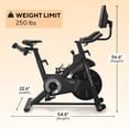 thumbnail image 5 of ProForm Carbon Pro10 Studio Bike, 5 of 11