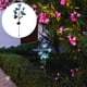 thumbnail image 2 of 1 lámpara de césped impermeable para el hogar con forma de rosa, luz solar para jardín., 2 of 5