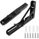 thumbnail image 1 of Folding Bracket Stainless Steel Folding Console Bracket, Folding Shelf Bracket, Heavy Duty Retractable Bracket, (30cm, 2pcs), 1 of 4