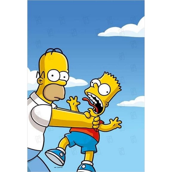 The Simpsons Diamond Painting Set (for Adults) 5D DIY Anime Diamond Art Set (for Beginners) Round Full Diamond Diamond Painting Gemstone Art Crafts (Home Wall Decoration Gift)