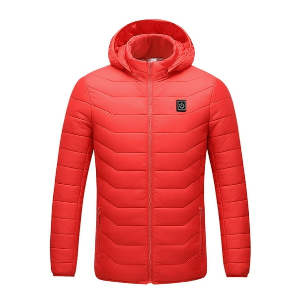 Ropa Al Aire Libre Calentada,Chaqueta de Calefacción de 8 Zonas para Montar Esquí Pesca,Usb Alimentado con Masaje de Vibración para Calor