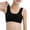 Black, variant on Shadoumai Big Girls' Sports Bra with Breathable Pads Cotton Training Bras,Little Girl Bras 5-6