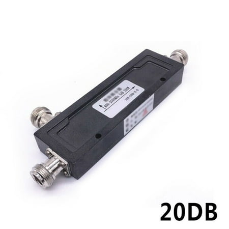 

Leke New N-Type Female RF Coaxial Directional Coupler 800-2500MHz 200W10dB~40dB