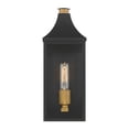 thumbnail image 5 of The Great Outdoors 78301 Hurstborne 16" Tall Outdoor Wall Sconce - Dark Matte Black /, 5 of 5
