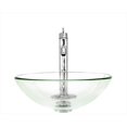 thumbnail image 1 of Polaris 601-CR-718-C Crystal Chromé Salle de Bain 718 Récipient Robinet Ensemble, 1 of 1
