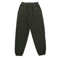 thumbnail image 6 of Krumba Men's Anti-Pilling Outdoor Micro-Fleece Zip Pants with Belt Size XL Green, 6 of 10