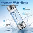 thumbnail image 3 of Hydrogen Water Bottle Generator, High-Concentration Hydrogen Water Maker, Up to 4000 PPB, with SPE/PEM Technology, Portable USB Rechargeable for Home Office Travel Fitness Drinking, 3 of 8