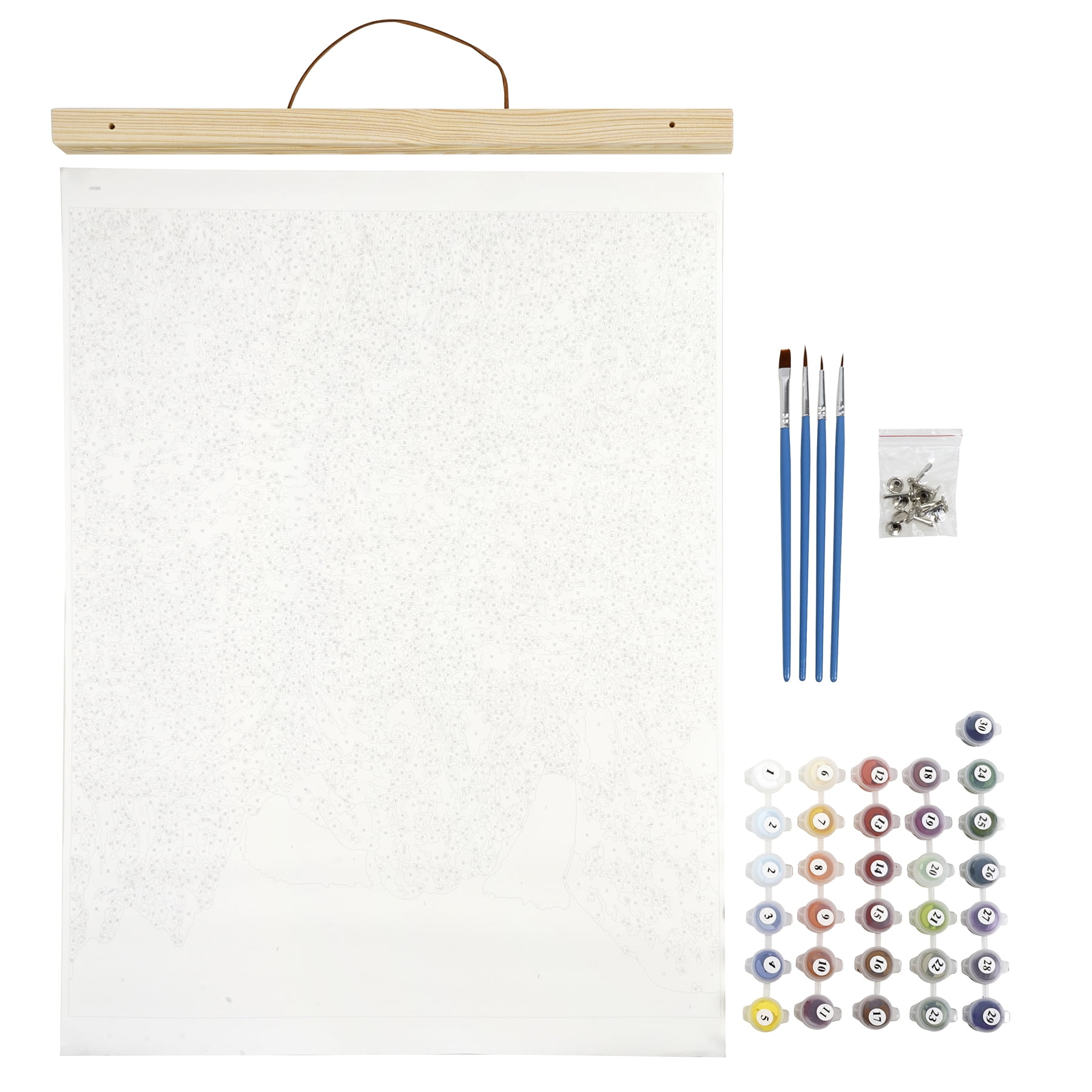 12 Pack: Desert Paint-by-Number Kit by Artist's Loft Necessities