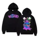 thumbnail image 2 of Sudadera Con Capucha Con Estampado De Rapper Jucie World Par, 2 of 8