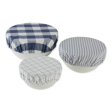 

Assorted French Blue Farmhouse Woven Dish Cover (Set of 3)
