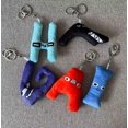 thumbnail image 4 of Llavero del alfabeto de la muñeca Lore pero son, juguetes de peluche de animales de peluche, regalo para niños, regalos de año nuevo, 26 piezas, 10cm, 4 of 5