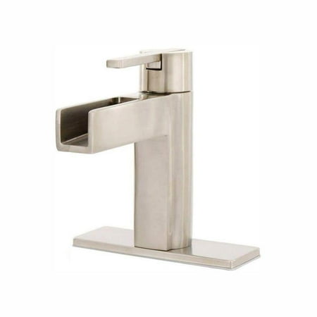 

Vega Single Hole Single-Handle Bathroom Faucet in Brushed Nickel