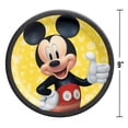 thumbnail image 3 of Amscan Mickey Mouse Forever Paper Party Plates – 9" | 24 Count, 3 of 3
