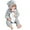 Gray Mouse, variant on WIBACKER Infant Toddler Dinosaur Animal Fancy Dress Costume Baby Winter Flannel Hooded Romper Christmas Halloween Cosplay Jumpsuit