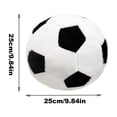 thumbnail image 2 of Cute Soft Plush Soccer Ball Toy Realistic Sports Throw Pillow Stuffed Athletic Round Cushion for Home Decoration and Indoor Play 2026 Edition L, 2 of 5
