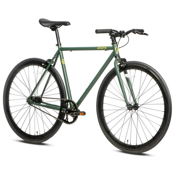 AVASTA 700C 50 In Single Speed Fixed Gear Urban Commuter Fixie Bike, Green