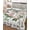 White, variant on Twin XL Quilt Bedding Set, Beige Spring Floral Reversible Summer Quilt 3 Pieces, Elegant Pastoral Flowers Birds Watercolor Lightweight Bedspreads Coverlets with 2 Pillow Shams for All Seasons