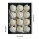 thumbnail image 3 of Adornos navideños, adornos navideños, regalos navideños, bolas navideñas antiguas de 8 cm, adorno decorativo para árbol de Navidad, bolas navideñas de PVC, 3 of 9