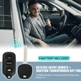thumbnail image 2 of Llave de entrada sin llave Unique Bargains 314MHz GQ43VT14T para Toyota Camry con chip 4C y 4 botones, 2 of 7