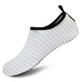thumbnail image 5 of VIFUUR Water Sports Shoes Barefoot Quick-Dry Aqua Yoga Socks Slip-on for Men Women White, 11-12 Women/9.5-10.5 Men, 5 of 7