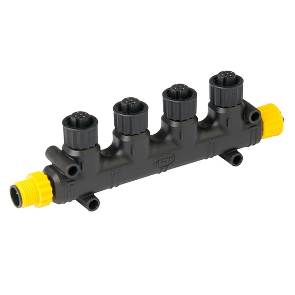 Ancor NMEA 2000 Four Way Tee Connector | Bundle of 5