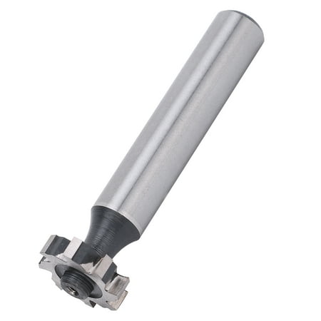 

Fdit Woodruff Key Seat Cutter HSS Straight Shank T‑Slot Milling Cutter Tools 4x16x10mm Woodworking Tools Milling Cutter