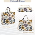 thumbnail image 6 of FORMRS Womens Corduroy Tote Bag Crossbody Shoulder Handbag with Pocket, Colorful Floral, 6 of 7