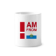 thumbnail image 1 of Soy de San Marino Cepillo de dientes titular de la pluma Mug de ceramica blanca taza 350ml, 1 of 2