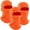 Orange, variant on 3 Pack Balaclavas Ski Face Mask for Men - Wind-resistant Bandana Full Face Cover Comfort & Breathable for Outdoor Activities