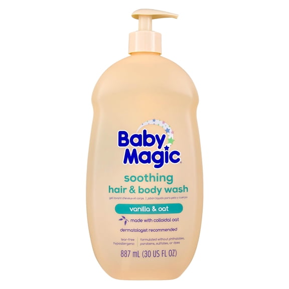 Champú y gel de baño Baby Magic Soothing Vanilla & Oat 900 ml