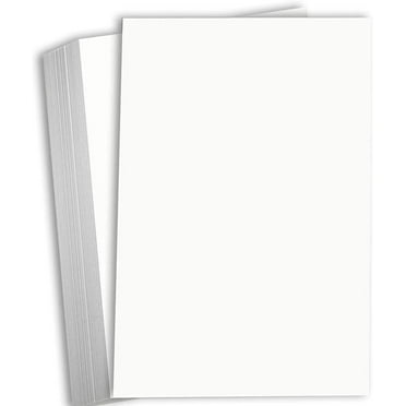 Hamilco Bright White Legal Cardstock Paper 8 1/2" x 14" Card Stock 80lb Cover 25 Pack