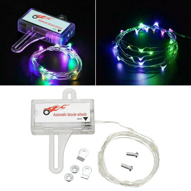 Luces LED para Ruedas de , de Brillante a Colores automáticos shamjiam luces de rueda de bicicleta