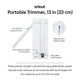 Cricut Portable Trimmer 33 Cm – Coupe-Précise Droite Pour Vinyle Papier Et Matériaux, Idéal Avec Machines Cricut