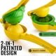 thumbnail image 2 of Premium Metal Lemon Squeezer - Manual Citrus Juicer, 2 of 4