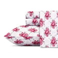 thumbnail image 1 of Betsey Johnson Skull Rose Trellis Sheet Set, Queen,, 1 of 4