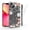 Eiffel Tower Rose, variant on Flex Gel Camera Cover Designed For Apple iPhone 14 6.1" Case Transparent Clear