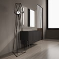 thumbnail image 4 of LiviNest 60" Freestanding Bathroom Vanity: Modern Storage Cabinet with Soft Close Doors & Dark Oak Finish - Water Resistant Plywood Design for Home Renovation & DIY Assembly (KD), 4 of 6
