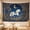 B, variant on XaaKee Tapestry Wall Hanging, Sapphire Starry Horse Wall Tapestry, High-Quality Polyester Large Tapestry For Living Room Bedroom, 60x40Inch