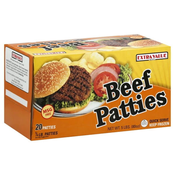 Extra Value Beef Patties Ct Lb Walmart Com SexiezPix  Porn