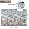 thumbnail image 3 of FORMRS A4 Clipboard Folder with Pen Holder Horizontal Foldable School Office Binder, Blue Snowy Mountain, 3 of 9