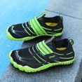 thumbnail image 5 of AUDeals Water Shoes for Women and Men Quick Dry Aqua Socks Wide Toe Slip On Barefoot Shoes for Beach Pool Hiking (Green, 6.5), 5 of 8
