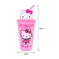 thumbnail image 3 of Vaso My shop Hello Kitty de Plástico con Tapa de Plástico para Bebidas Frías de 440 ml., 3 of 4