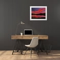 thumbnail image 3 of Terrill, Steve 24x20 White Modern Wood Framed Museum Art Print Titled - USA, Oregon Sunset over Upper Klamath Lake, 3 of 4