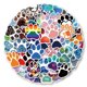 thumbnail image 2 of Pegatinas Con Estampado De Pata De Perro | 60 Piezas De Calcomanías De Vinilo Impermeables Con Estampado De Garras De Mascotas Para Botellas De Agua, Computadora Portátil, Equipaje, Taza, Computadora,, 2 of 5