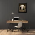 thumbnail image 4 of White, Milla 20x24 Black Modern Framed Museum Art Print Titled - Marais Courtyard, 4 of 5