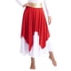 thumbnail image 5 of Falda elegante de adoración para mujer, disfraz de danza lírica de Ballet litúrgico, faldas de baile de alabanza con dobladillo asimétrico de cintura alta, 5 of 5