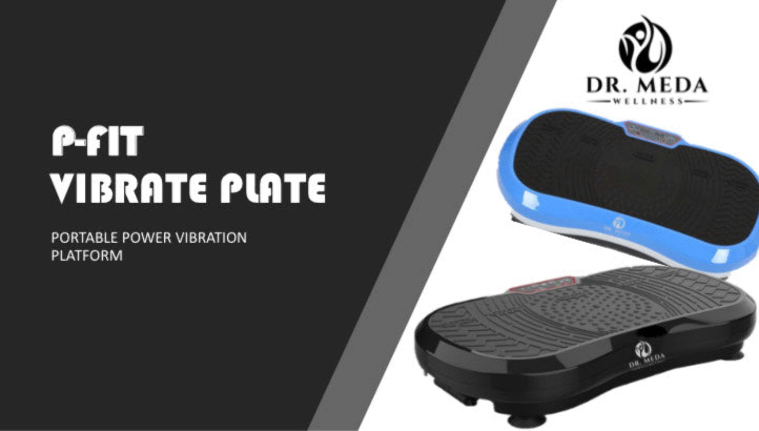 P-Fit Portable Vibrate Plate for Muscle Toning & Blood Circulation